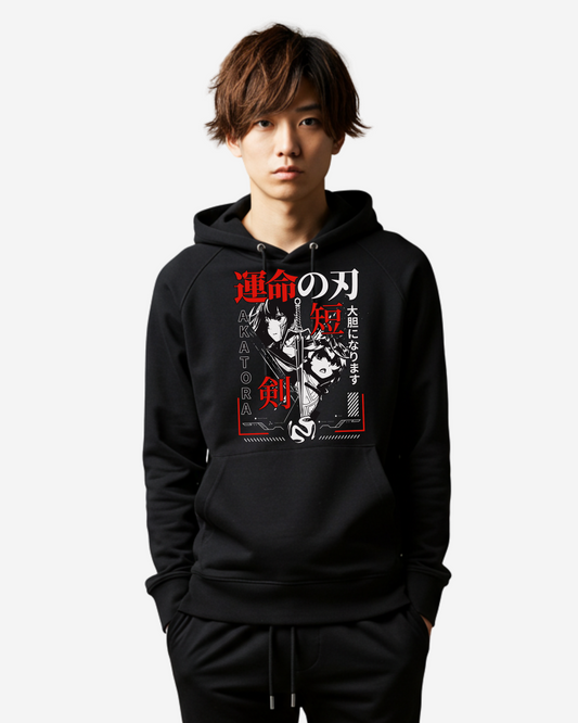 Blades of Fate - Japanese Manga Anime Oversized Hoodie