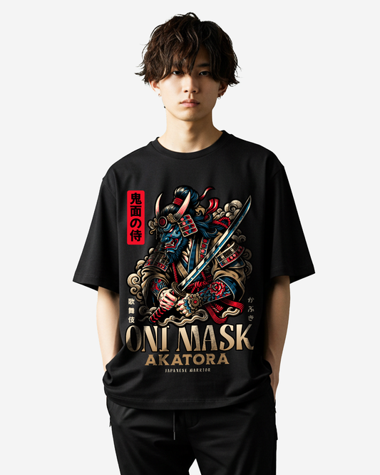 Oni Mask Oversized T-Shirt