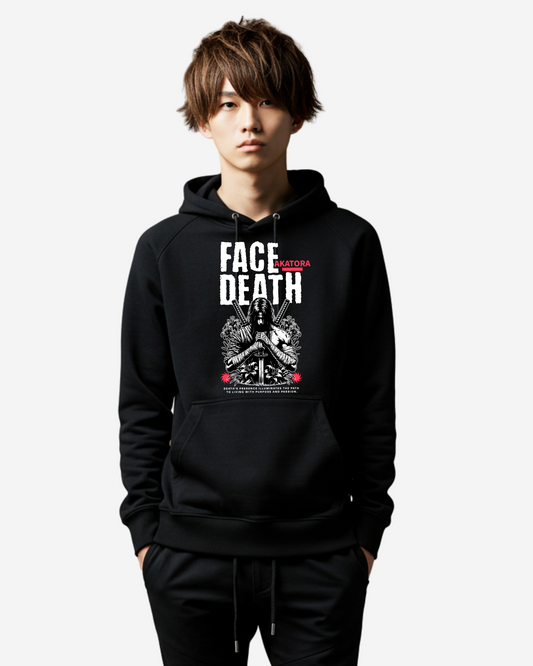 Face Death Oversized Hoodie