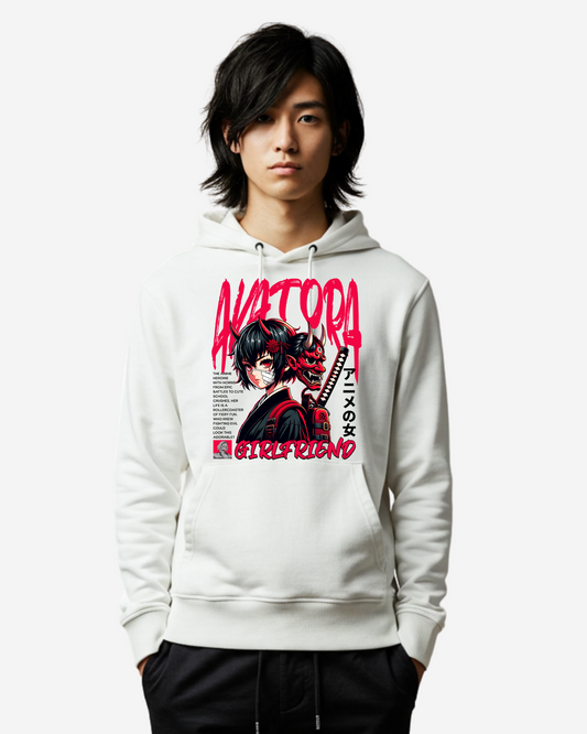 Anime Girlfriend Japan Oversized Hoodie