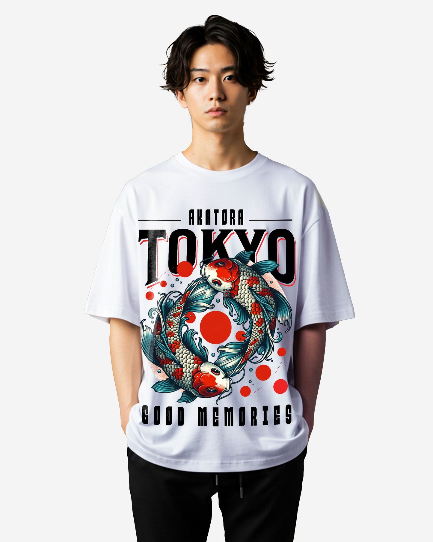Tokoyo Koi Oversized T-Shirt
