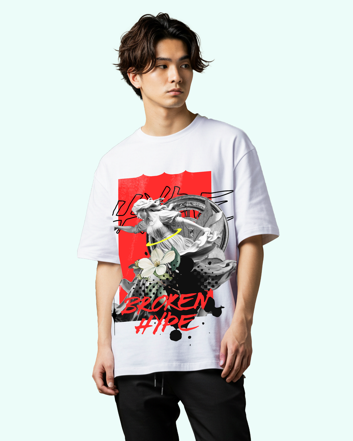 Broken Hype Oversized T-Shirt