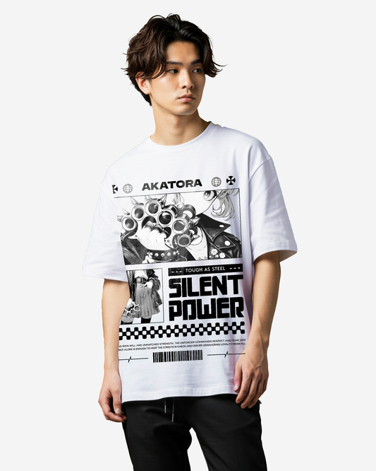 Silent Power Oversized T-Shirt
