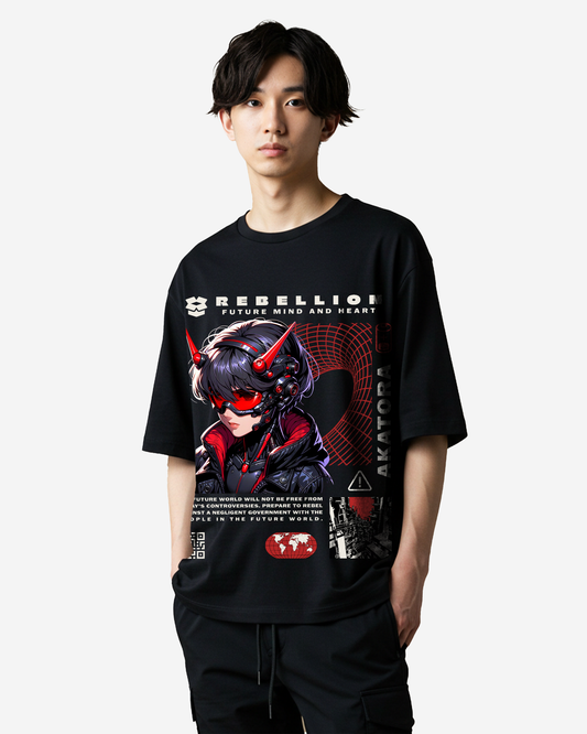 Manga Graphic Oversized T-Shirt