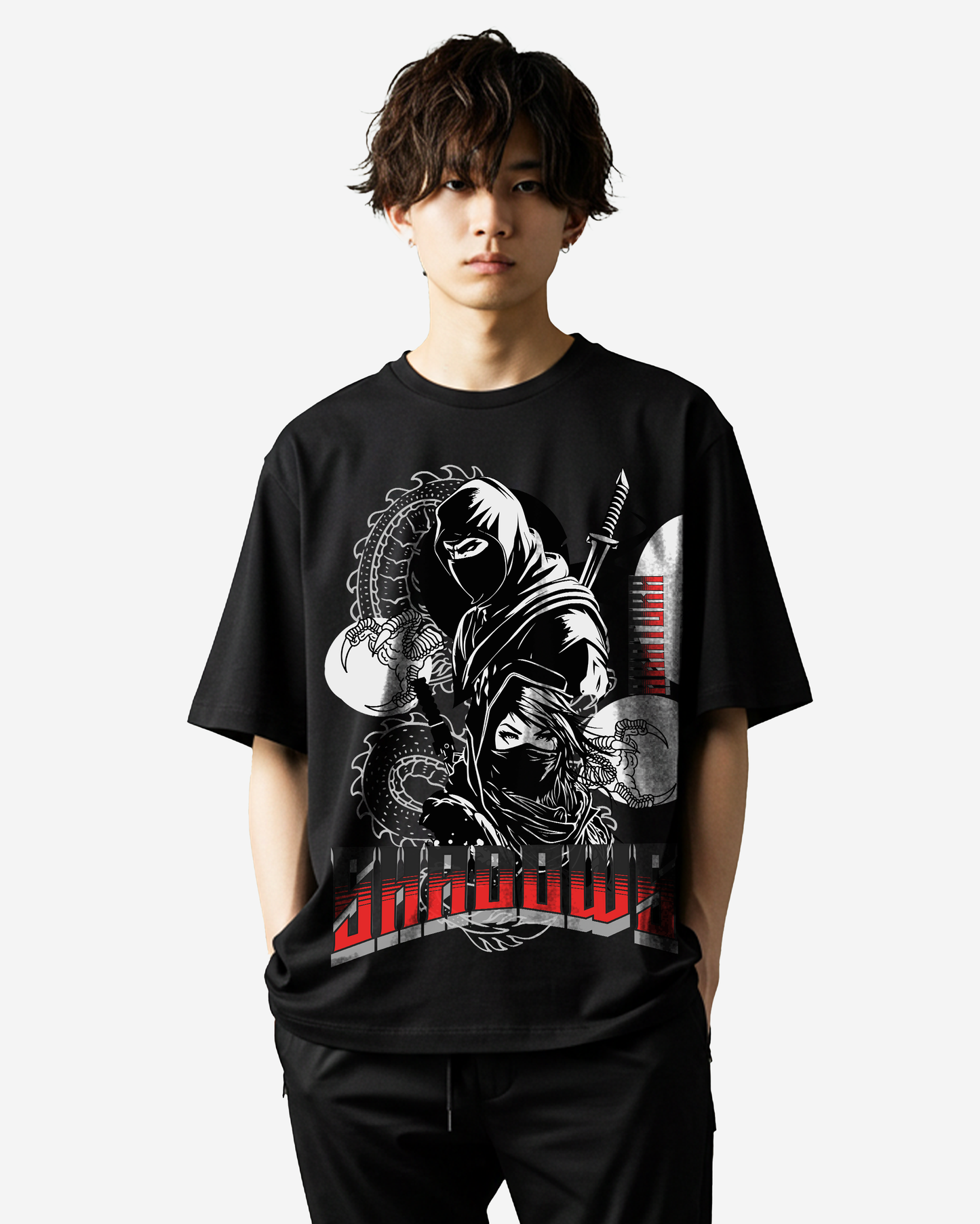 Warrior of the Shadows Oversized T-Shirt