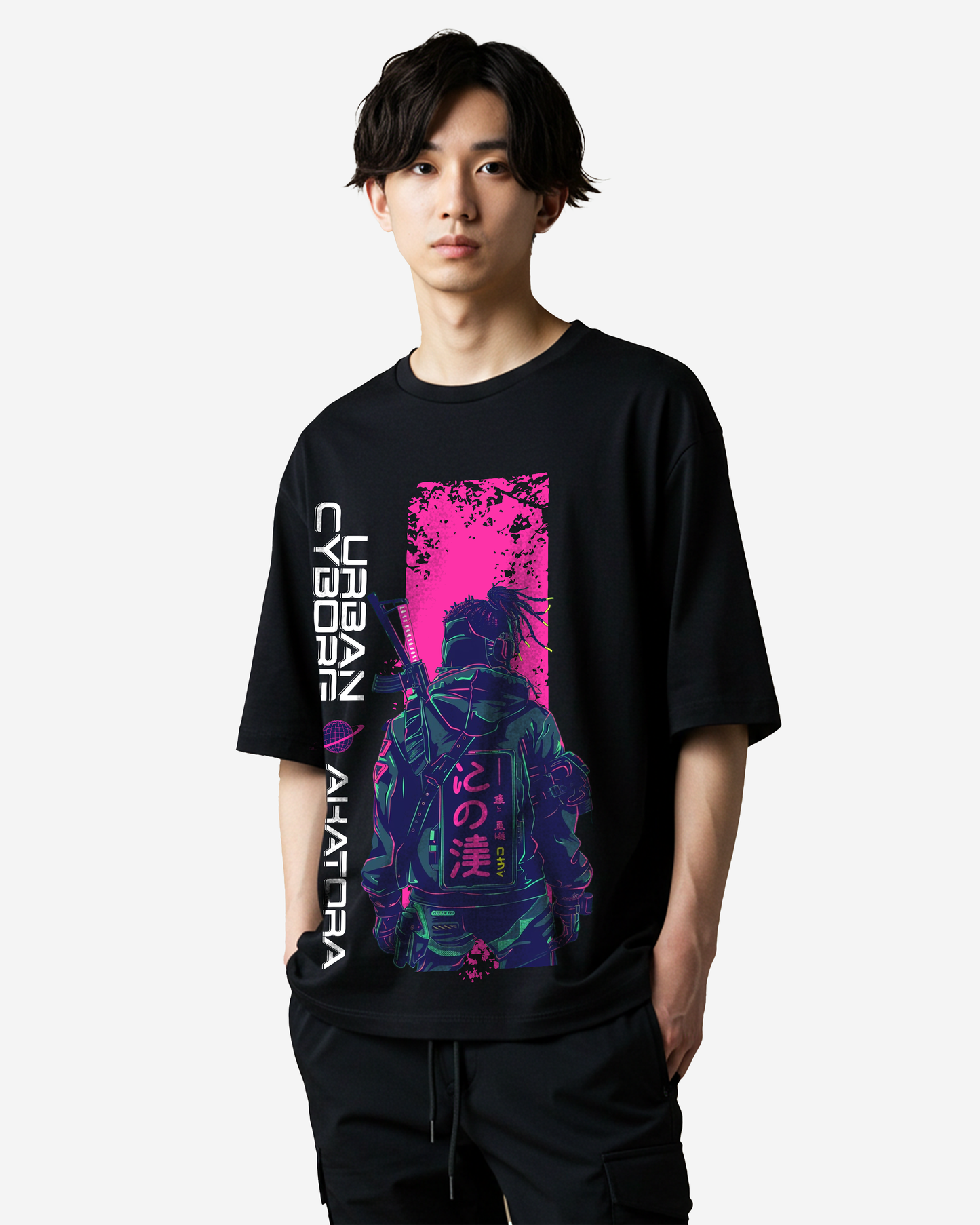 Urban Cyborg Oversized T-Shirts