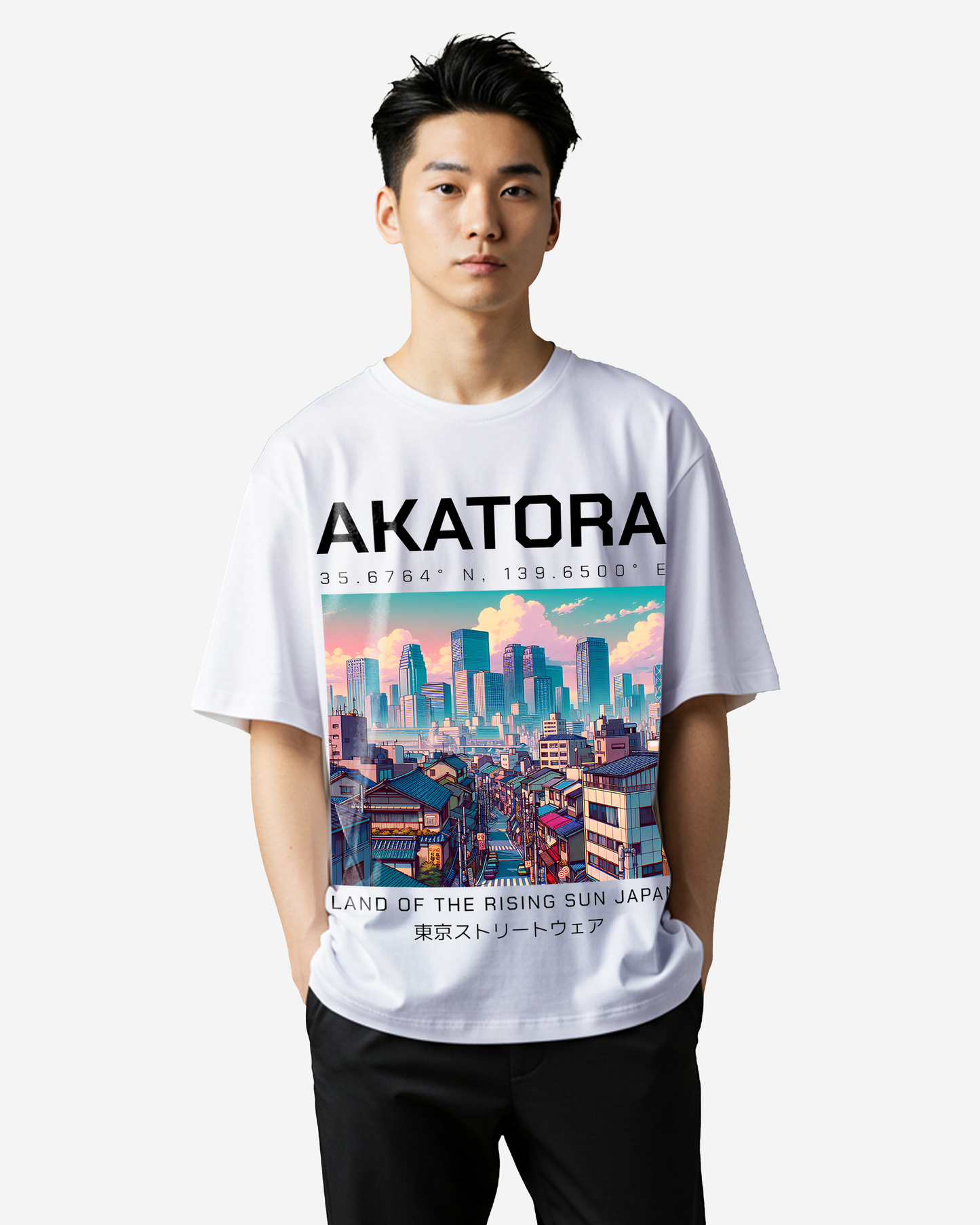 Tokyo Streetwear Oversized T-Shirt