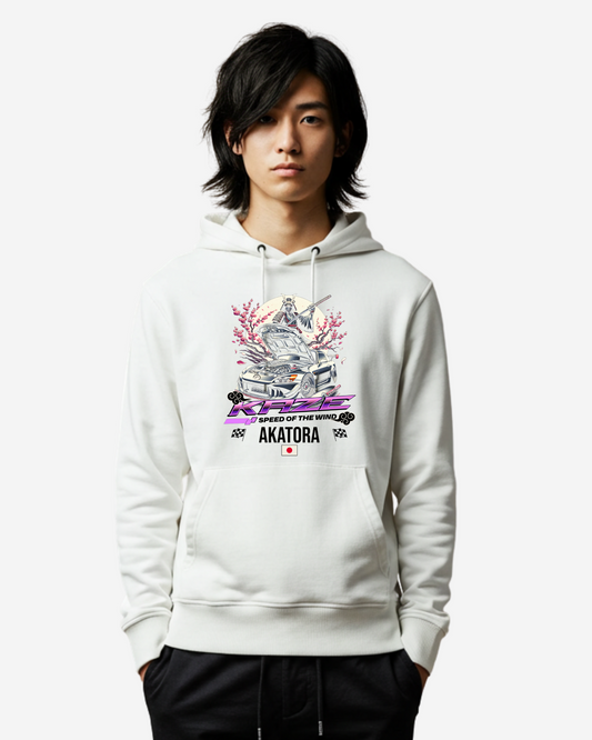 Samurai Car Oversized Hoodie