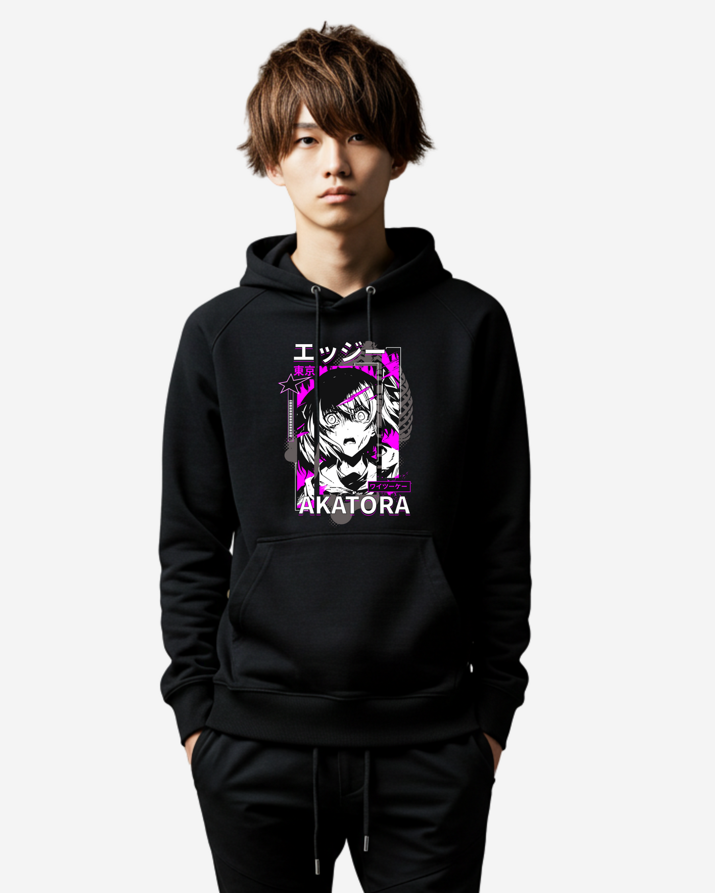 Japanese Anime - School Girl Manga Oversized Hoodie