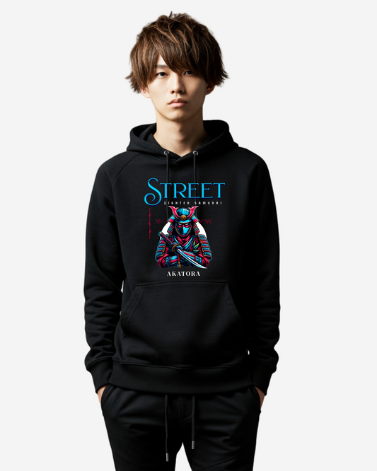 Samurai Street Warrior Oversized Hoodie