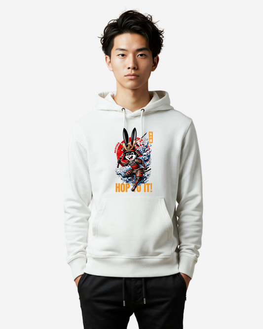 Rabbit Samurai Cute Oversized Hoodie