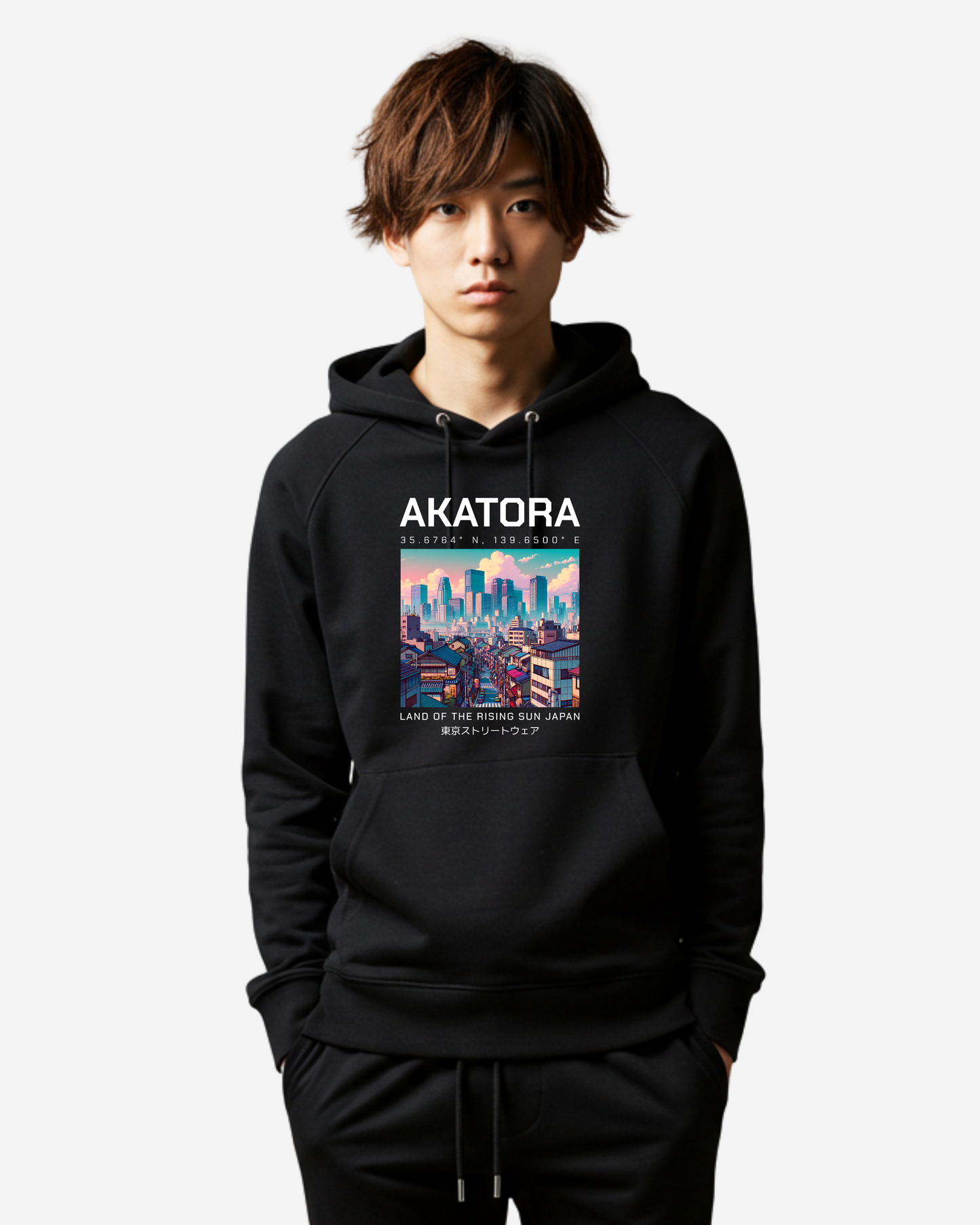 Tokyo Streetwear Oversized Hoodie