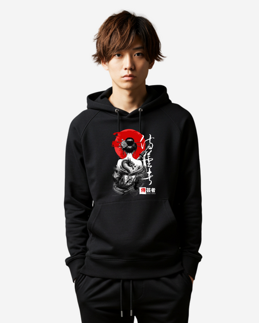 Samurai Geisha Oversized Hoodie