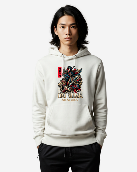 Oni Mask Oversized Hoodie