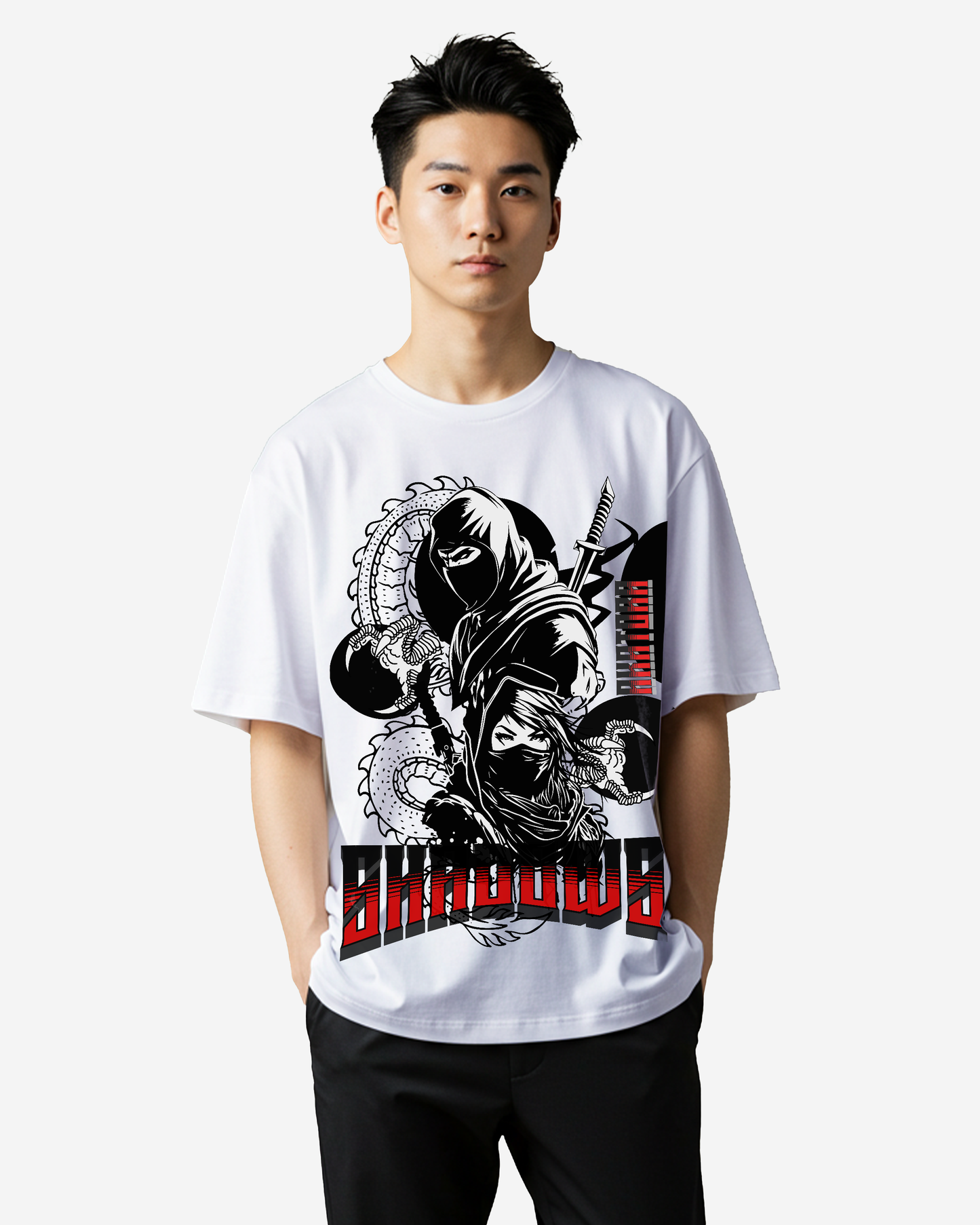 Warrior of the Shadows Oversized T-Shirt
