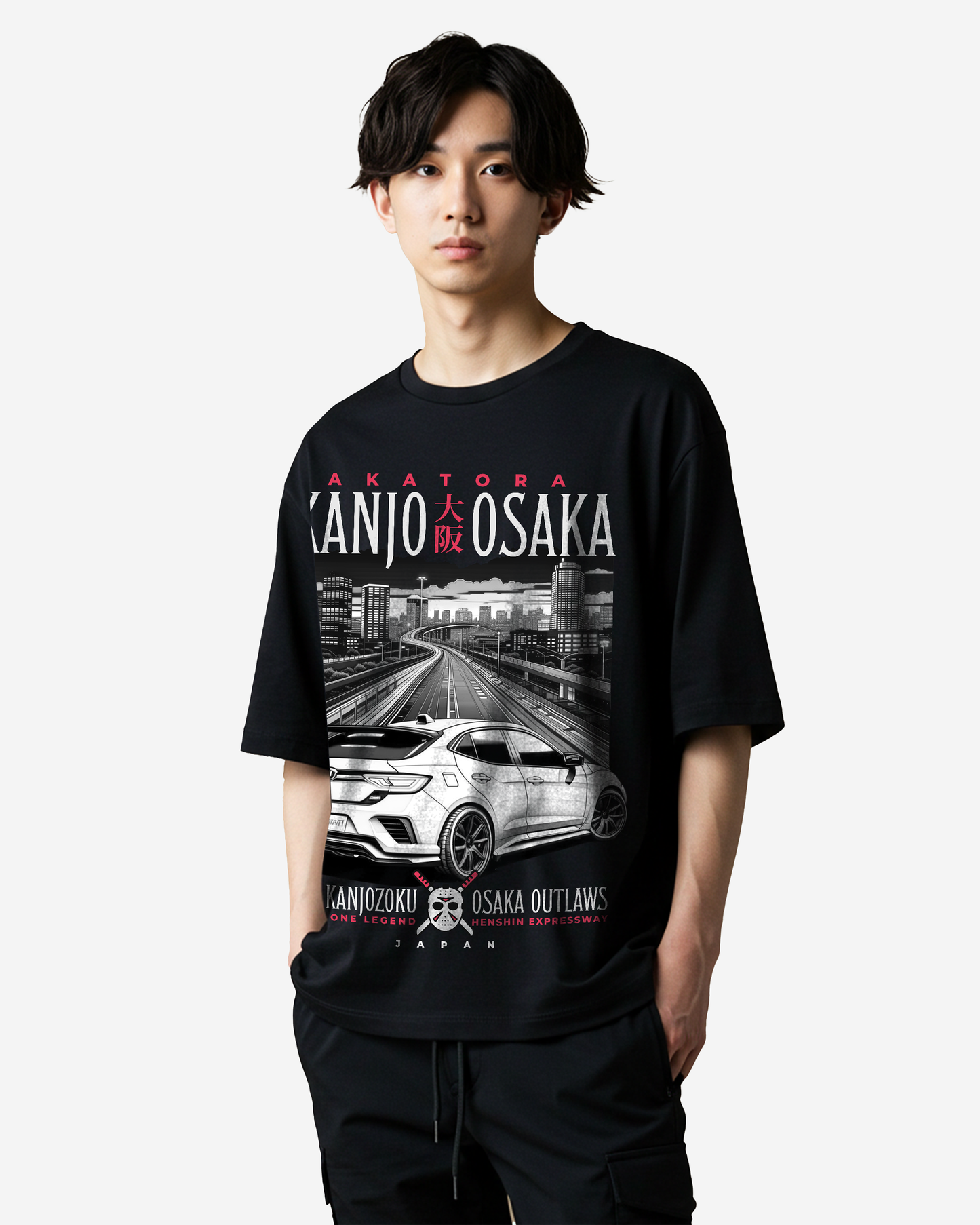Kanjozoku Street Racers Oversized T-Shirt