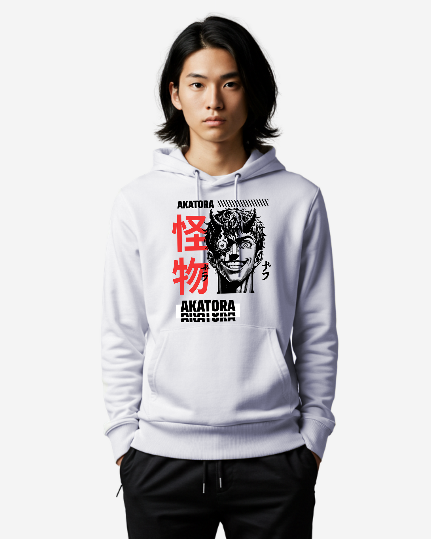 Anime Gothic Oversized Hoodie