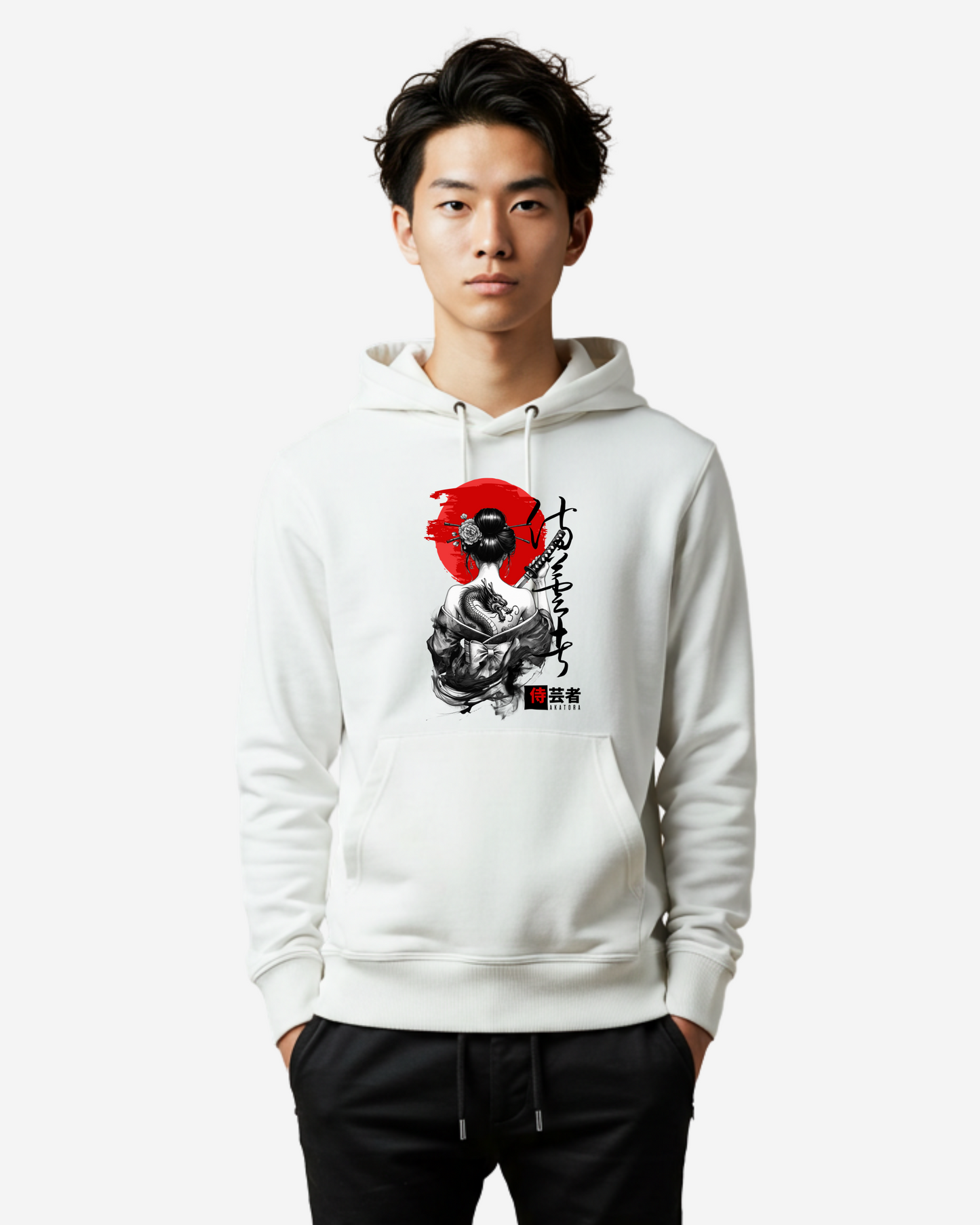Samurai Geisha Oversized Hoodie
