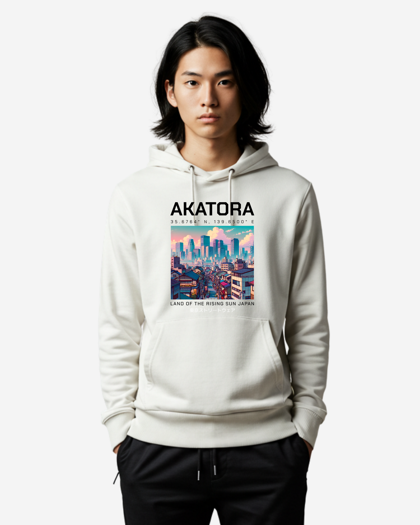 Tokyo Streetwear Oversized Hoodie