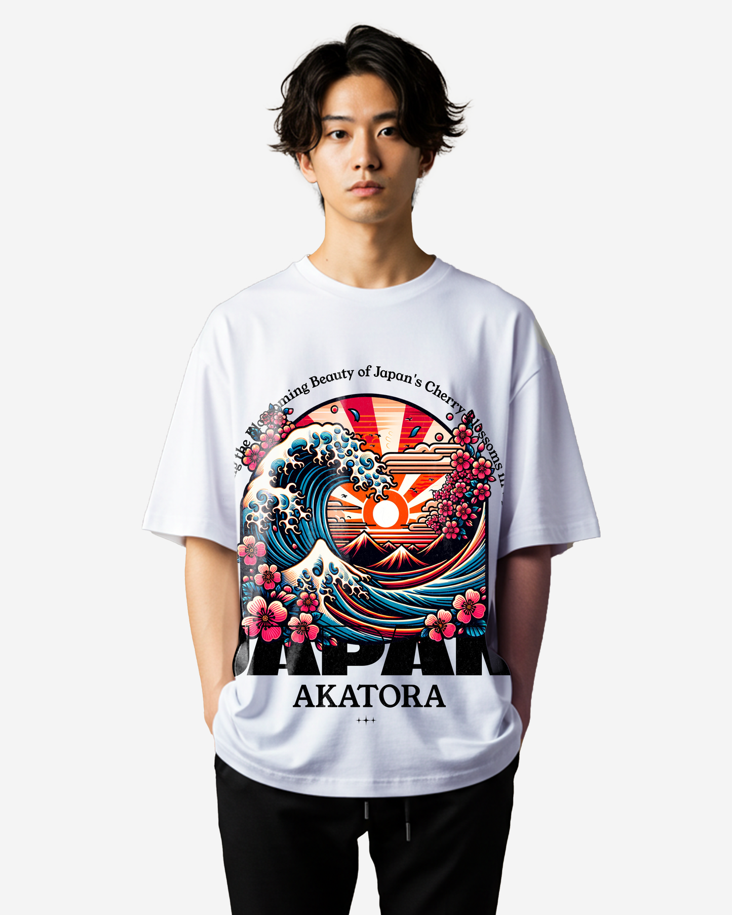 Blossoming Beauty Oversized T-Shirt