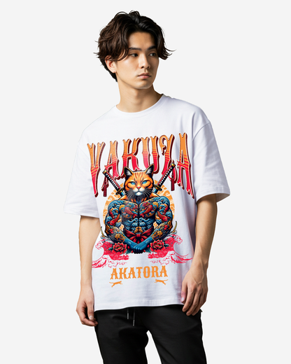 Yakuza Cat Oversized T-Shirt