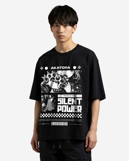 Silent Power Oversized T-Shirt
